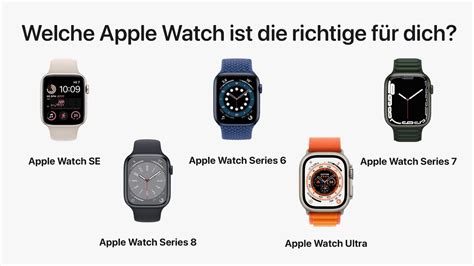 welche apple watch ist zu empfehlen.